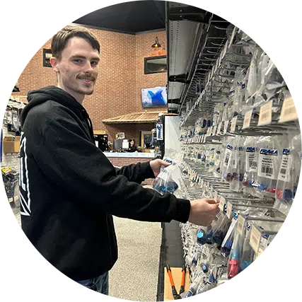 The Metal Shop attendant